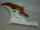 06-07 Weiß Braun Yamaha YZF R6 Motorrad Verkleidung