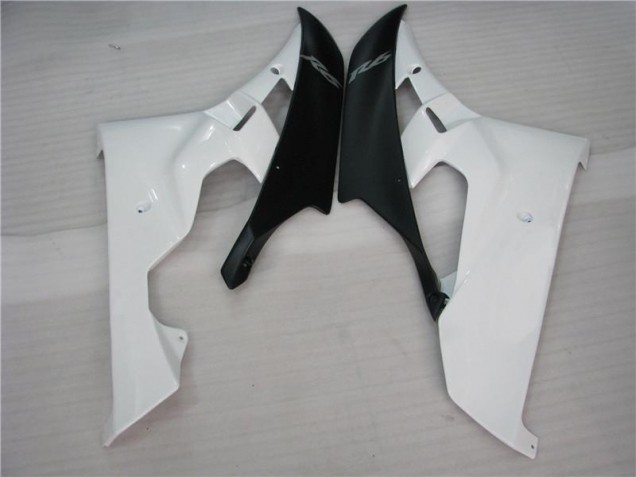 06-07 Weiß Schwarz Yamaha YZF R6 Motorrad Verkleidung