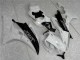 06-07 Weiß Schwarz Yamaha YZF R6 Motorrad Verkleidung & Plastik