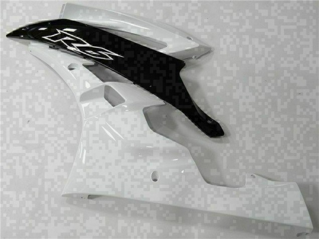 06-07 Weiß Schwarz Yamaha YZF R6 Motorrad Verkleidung & Plastik