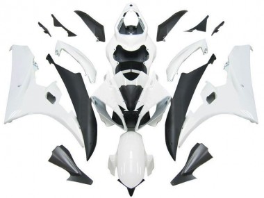 06-07 Weiß Schwarz Yamaha YZF R6 Motorrad Verkleidungen