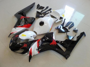 06-07 Weiß Schwarz mit Kein Aufkleber Honda CBR1000RR Motorrad Verkleidung