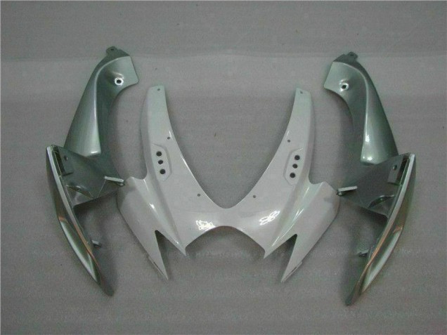 06-07 Weiß Silber Suzuki GSXR 600/750 Motorrad Verkleidung & Plastik 06-07 Weiß Silber Suzuki GSXR 600/750 Motorrad Verkleidung & Plastik