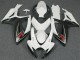06-07 Weiß Suzuki GSXR 600/750 Motorrad Verkleidung 06-07 Weiß Suzuki GSXR 600/750 Motorrad Verkleidung