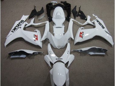 06-07 Weiß Suzuki GSXR 600 Motorrad Verkleidung