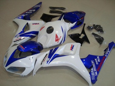 06-07 Weiß Und Blau Honda CBR1000RR Motorrad Verkleidung