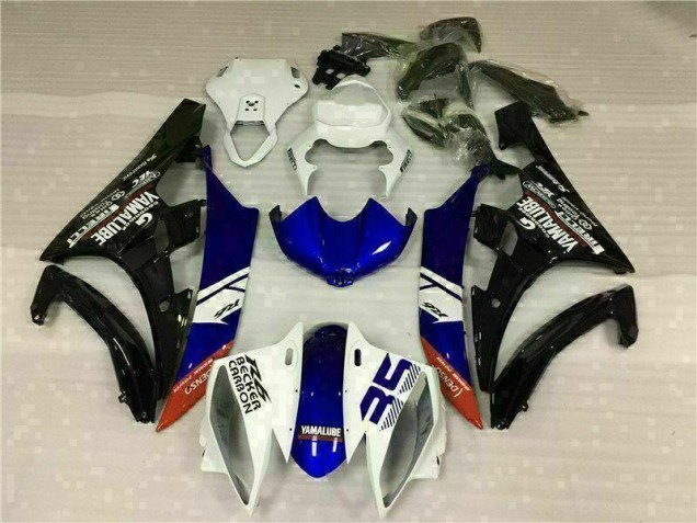 06-07 Weiß Yamaha YZF R6 Motorrad Vollverkleidung