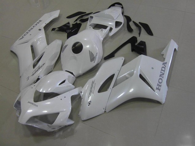 06-07 Weiß mit Silber Aufkleber Honda CBR1000RR Motorrad Verkleidung 06-07 Weiß mit Silber Aufkleber Honda CBR1000RR Motorrad Verkleidung