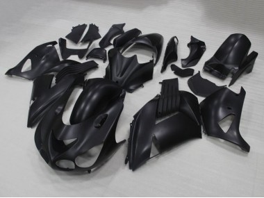 06-11 Matt Schwarz Kawasaki ZX14R ZZR1400 Motorrad Verkleidung