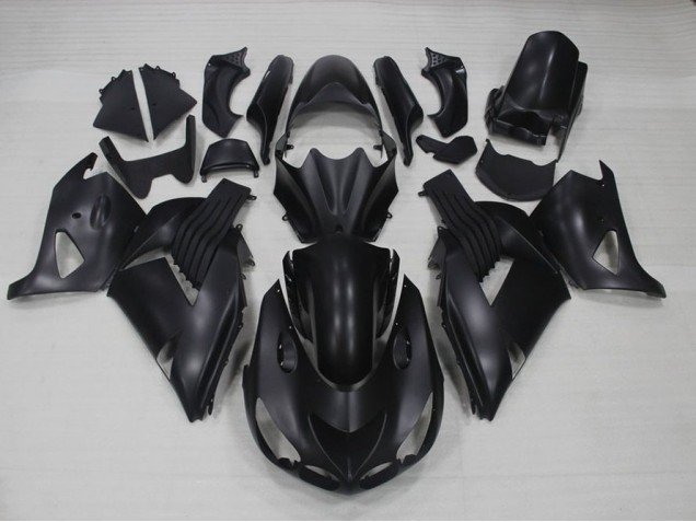 06-11 Matt Schwarz Kawasaki ZX14R ZZR1400 Motorrad Verkleidungen 06-11 Matt Schwarz Kawasaki ZX14R ZZR1400 Motorrad Verkleidungen
