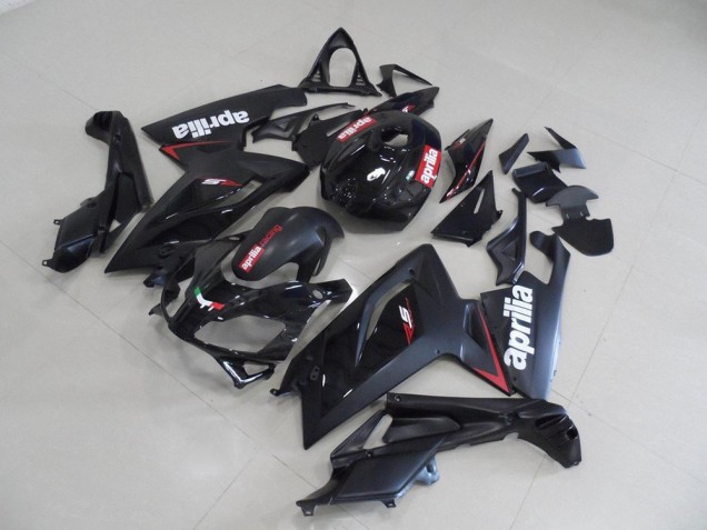 06-11 Schwarz Rot Streifen Aprilia RS125 Motorrad Verkleidung 06-11 Schwarz Rot Streifen Aprilia RS125 Motorrad Verkleidung