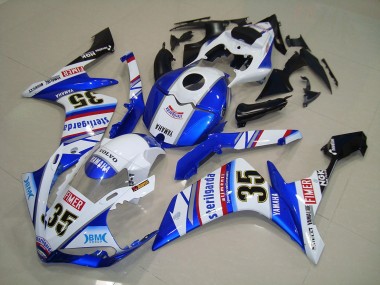 07-08 Blau Aufkleber Yamaha YZF R1 Motorrad Verkleidung
