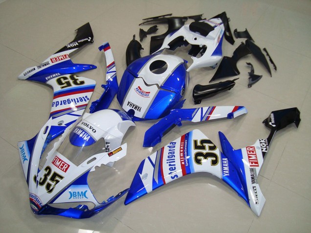 07-08 Blau Aufkleber Yamaha YZF R1 Motorrad Verkleidung 07-08 Blau Aufkleber Yamaha YZF R1 Motorrad Verkleidung