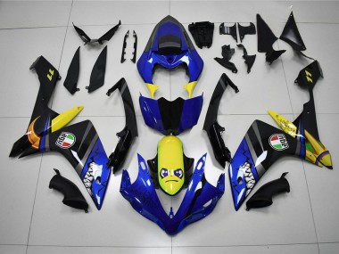 07-08 Blau Hai Yamaha YZF R1 Motorrad Verkleidung