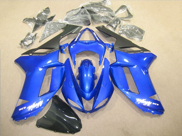 07-08 Blau Ninja 636 Kawasaki ZX6R Motorrad Verkleidung
