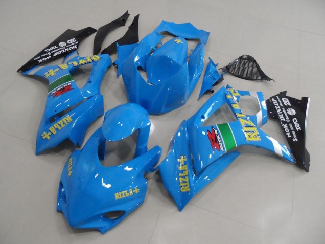 07-08 Blau Rizla Rennen Suzuki GSXR 1000 Motorrad Verkleidung