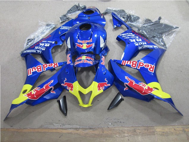07-08 Blau Rot Bull Honda CBR600RR Motorrad Verkleidung 07-08 Blau Rot Bull Honda CBR600RR Motorrad Verkleidung