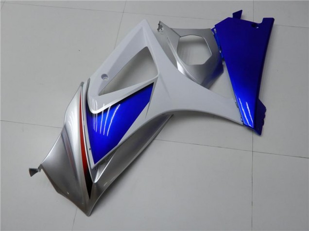 07-08 Blau Weiß Suzuki GSXR 1000 Motorrad Verkleidungen 07-08 Blau Weiß Suzuki GSXR 1000 Motorrad Verkleidungen