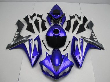 07-08 Blau Weiß Yamaha YZF R1 Motorrad Verkleidung & Plastik