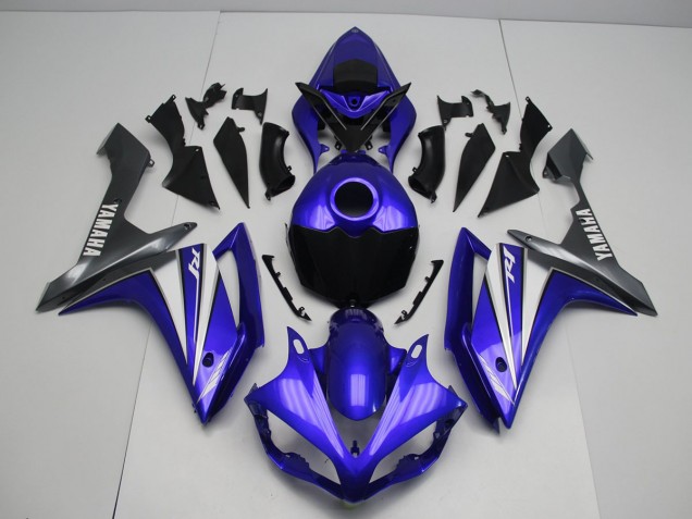 07-08 Blau Weiß Yamaha YZF R1 Motorrad Verkleidung & Plastik