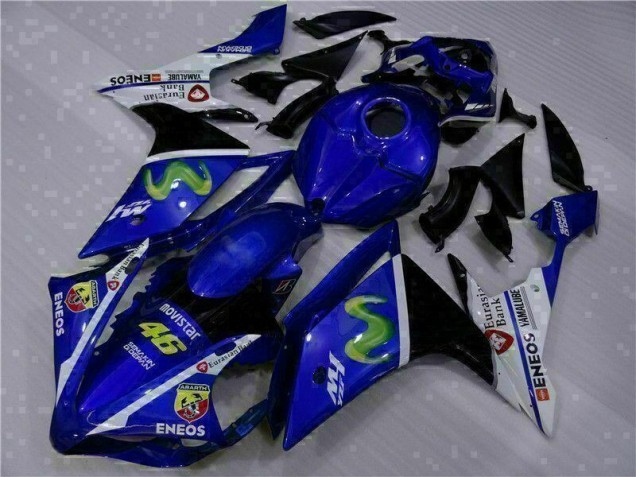 07-08 Blau Yamaha YZF R1 Motorrad Verkleidung Komplett Sets