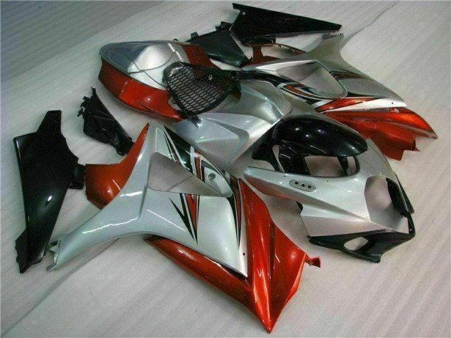 07-08 Braun Silber Suzuki GSXR 1000 Motorrad Verkleidung 07-08 Braun Silber Suzuki GSXR 1000 Motorrad Verkleidung