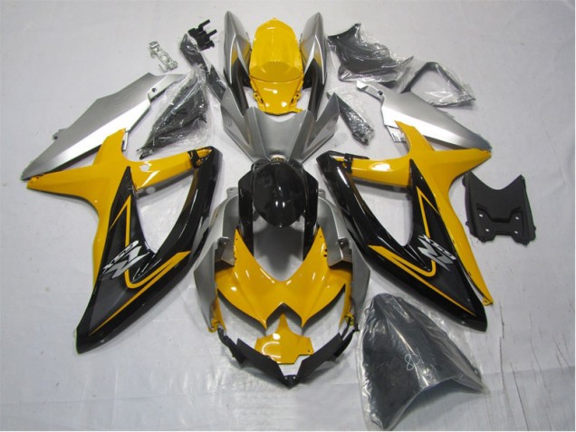 07-08 Gelb Schwarz Suzuki GSXR 1000 Motorrad Verkleidungen 07-08 Gelb Schwarz Suzuki GSXR 1000 Motorrad Verkleidungen