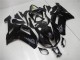 07-08 Glänzend Schwarz Kawasaki ZX6R Motorrad Verkleidungen 07-08 Glänzend Schwarz Kawasaki ZX6R Motorrad Verkleidungen