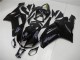 07-08 Glänzend Schwarz Kawasaki ZX6R Motorrad Verkleidungen 07-08 Glänzend Schwarz Kawasaki ZX6R Motorrad Verkleidungen