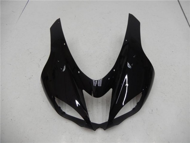 07-08 Glänzend Schwarz Kawasaki ZX6R Motorrad Verkleidungen 07-08 Glänzend Schwarz Kawasaki ZX6R Motorrad Verkleidungen