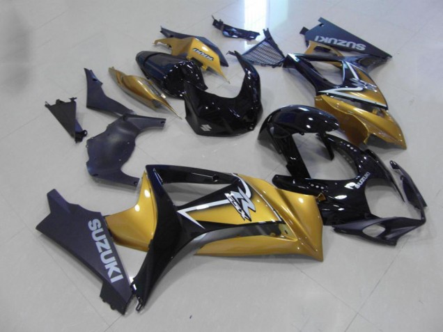 07-08 Gold Schwarz Suzuki GSXR 1000 Motorrad Verkleidung 07-08 Gold Schwarz Suzuki GSXR 1000 Motorrad Verkleidung