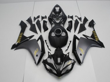07-08 Grau Schwarz Yamaha YZF R1 Motorrad Verkleidung