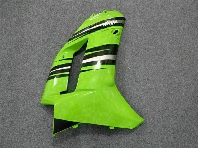 07-08 Grün Schwarz Kawasaki ZX6R Motorrad Verkleidung 07-08 Grün Schwarz Kawasaki ZX6R Motorrad Verkleidung