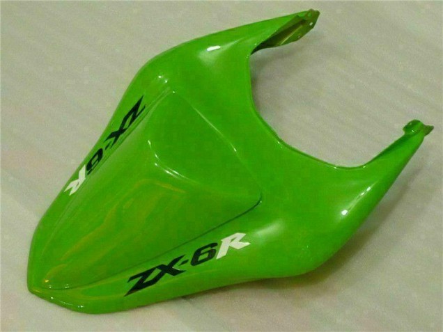 07-08 Grün Schwarzer Dunlop Kawasaki ZX6R Motorrad Verkleidung 07-08 Grün Schwarzer Dunlop Kawasaki ZX6R Motorrad Verkleidung