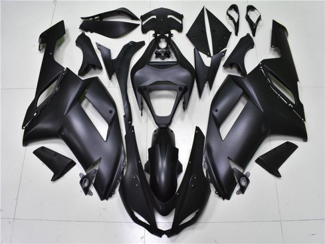 07-08 Matt Schwarz Kawasaki ZX6R Motorrad Verkleidung 07-08 Matt Schwarz Kawasaki ZX6R Motorrad Verkleidung