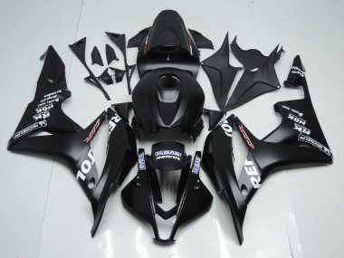 07-08 Matt Schwarzer Repsol Honda CBR600RR Motorrad Verkleidung