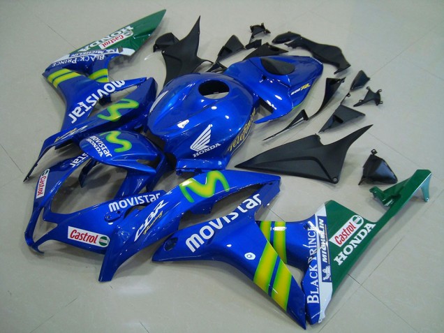 07-08 Movistar Honda CBR600RR Motorrad Verkleidung 07-08 Movistar Honda CBR600RR Motorrad Verkleidung