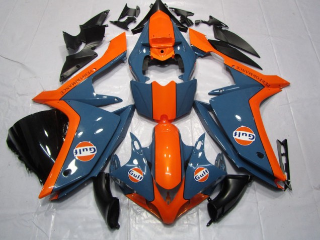 07-08 Rot Gulf Yamaha YZF R1 Motorrad Verkleidung 07-08 Rot Gulf Yamaha YZF R1 Motorrad Verkleidung