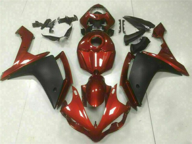 07-08 Rot Schwarz Yamaha YZF R1 Motorrad Verkleidung 07-08 Rot Schwarz Yamaha YZF R1 Motorrad Verkleidung