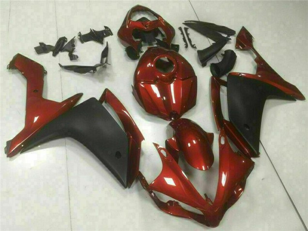 07-08 Rot Schwarz Yamaha YZF R1 Motorrad Verkleidung 07-08 Rot Schwarz Yamaha YZF R1 Motorrad Verkleidung