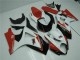 07-08 Rot Weiß Suzuki GSXR 1000 Motorrad Verkleidungen 07-08 Rot Weiß Suzuki GSXR 1000 Motorrad Verkleidungen