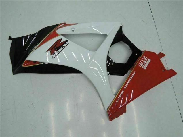 07-08 Rot Weiß Suzuki GSXR 1000 Motorrad Verkleidungen 07-08 Rot Weiß Suzuki GSXR 1000 Motorrad Verkleidungen