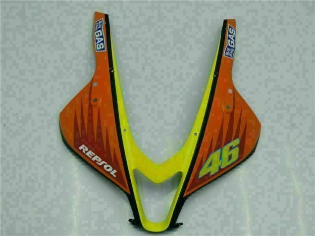 07-08 Schwarz Gelb Repsol 46 Honda CBR600RR Motorrad Verkleidung 07-08 Schwarz Gelb Repsol 46 Honda CBR600RR Motorrad Verkleidung