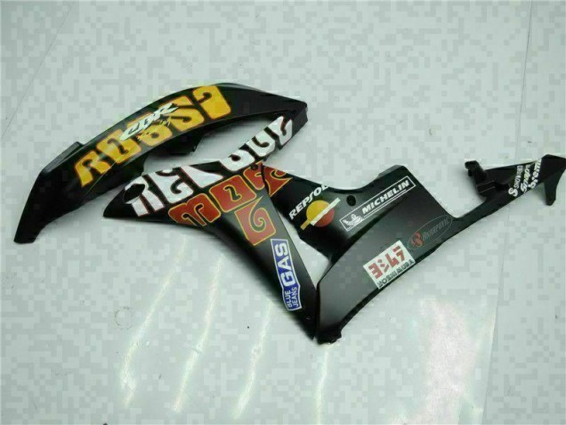 07-08 Schwarz Gelb Repsol 46 Honda CBR600RR Motorrad Verkleidung 07-08 Schwarz Gelb Repsol 46 Honda CBR600RR Motorrad Verkleidung