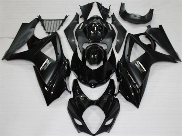 07-08 Schwarz Suzuki GSXR 1000 Motorrad Verkleidung Komplett Sets 07-08 Schwarz Suzuki GSXR 1000 Motorrad Verkleidung Komplett Sets