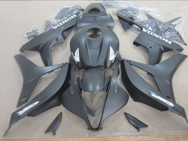 07-08 Schwarz Weiß Aufkleber Honda CBR600RR Motorrad Verkleidung 07-08 Schwarz Weiß Aufkleber Honda CBR600RR Motorrad Verkleidung
