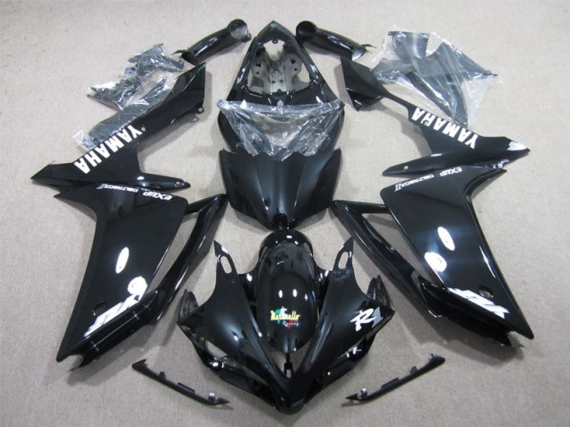 07-08 Schwarz Weiß Aufkleber Yamaha YZF R1 Motorrad Verkleidung