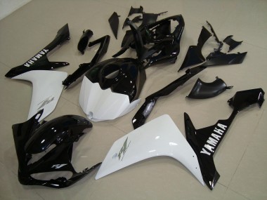 07-08 Schwarz Weiß Gold Yamaha YZF R1 Motorrad Verkleidung