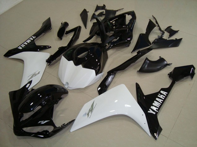 07-08 Schwarz Weiß Gold Yamaha YZF R1 Motorrad Verkleidung 07-08 Schwarz Weiß Gold Yamaha YZF R1 Motorrad Verkleidung