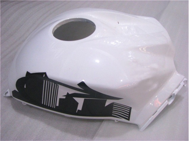 07-08 Schwarz Weiß Honda CBR600RR Motorrad Verkleidungen 07-08 Schwarz Weiß Honda CBR600RR Motorrad Verkleidungen